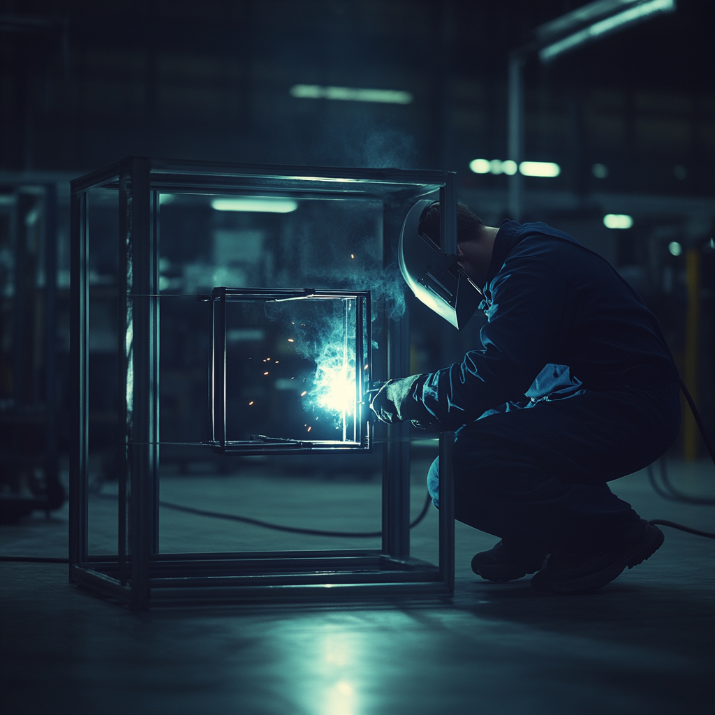 Fabricación de racks metálicos